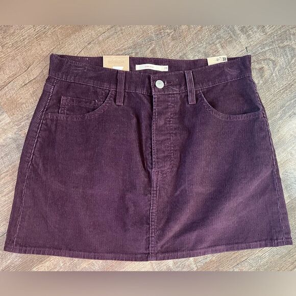 Levi's Corduroy Icon Skirt-Size 28 - Picture 1 of 8